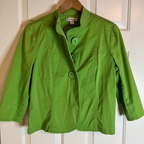 Coldwater Creek Light Spring Coat/Blazer. Size Petite 10.‎ Very cute. - Picture 1 of 6